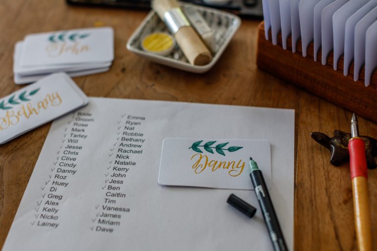 wedding guest list