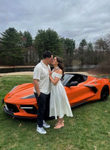 Jarvis Farms in Walpole - Drive thru wedding